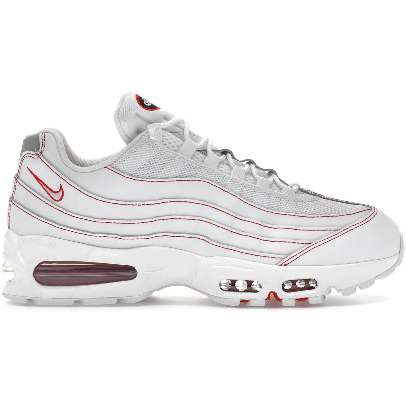 Nike Air Max 95 OG Big Bubble White University Red 1