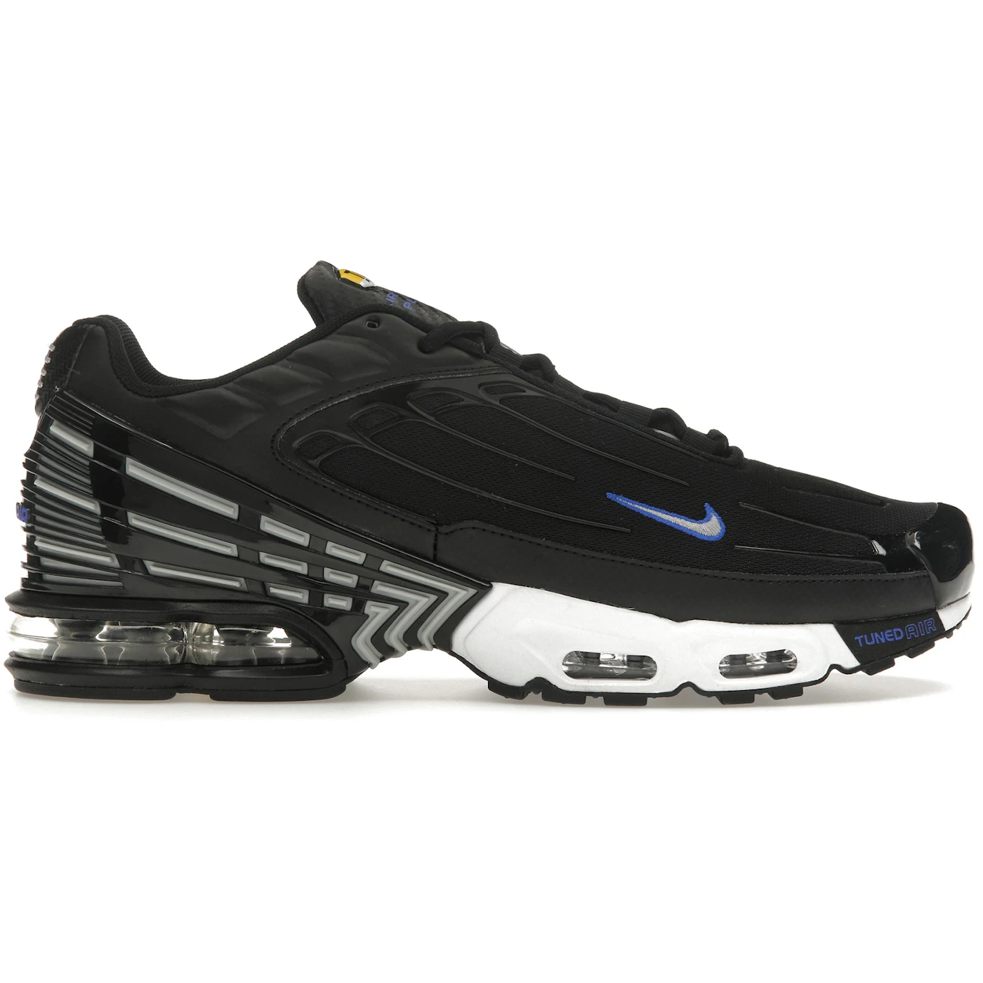Nike Air Max Plus 3 Black Blue Metallic Silver 2 Nike Air Max Plus 3 Black Blue Metallic Silver 1