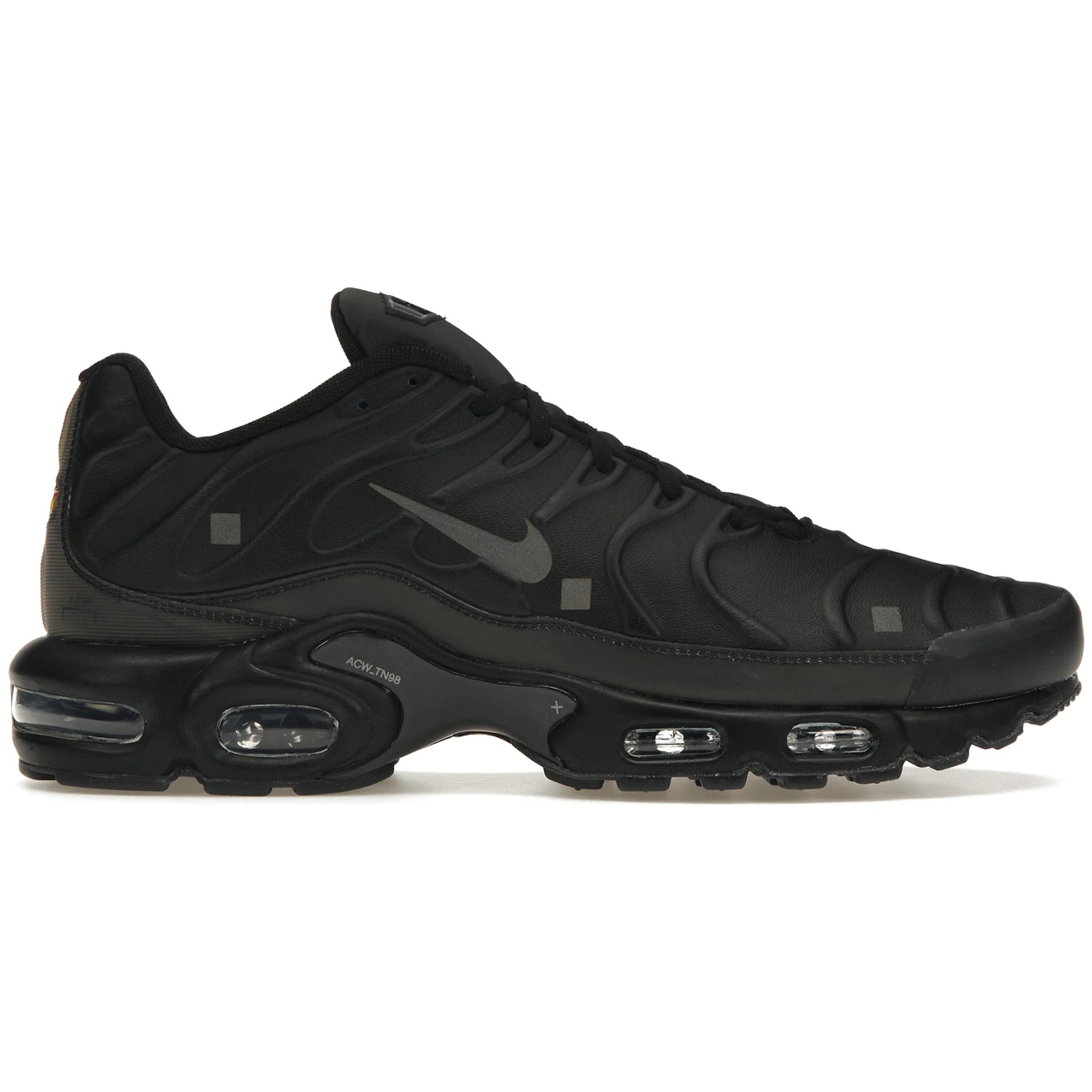 Nike Air Max Plus A-COLD-WALL Black 1 Nike Air Max Plus A COLD WALL Black 1