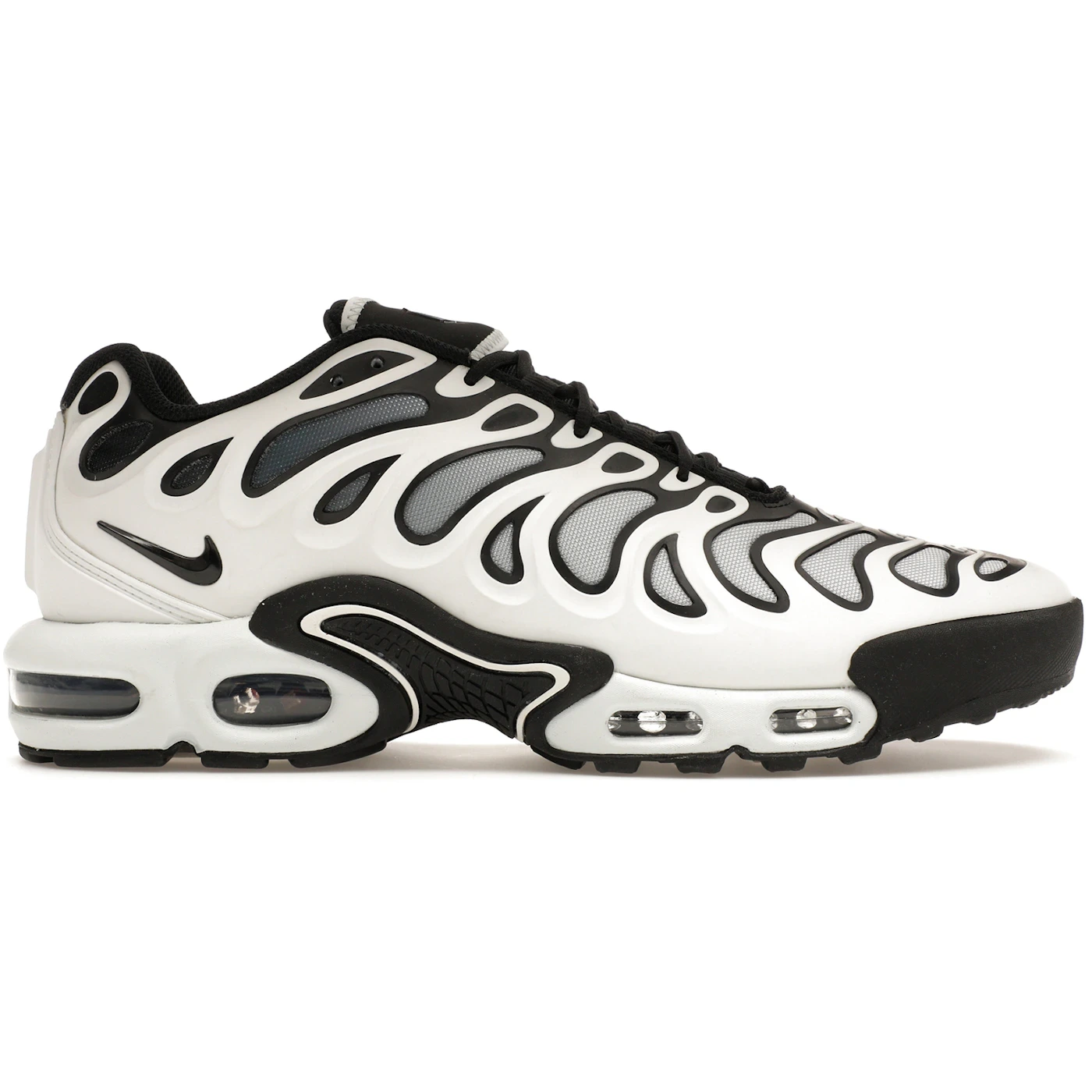Nike Air Max Plus Drift White Black Metallic Silver 1