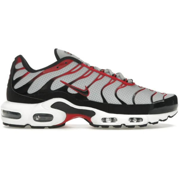 Nike Air Max Plus Pure Platinum Black University Red
