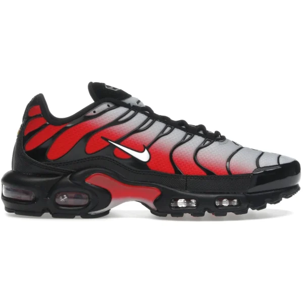 Nike Air Max Plus Pure Platinum University Red Black White