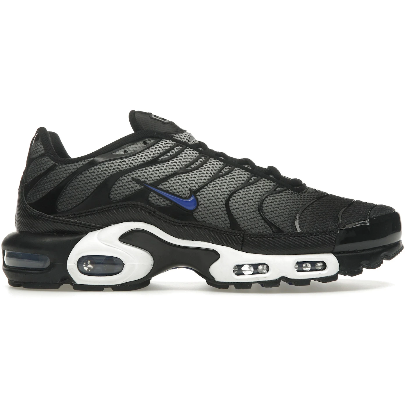 Nike Air Max Plus White Black Racer Blue 2 Nike Air Max Plus White Black Racer Blue 1