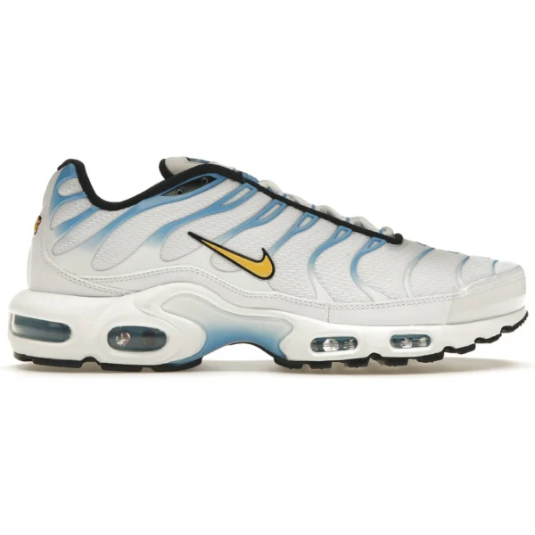 Nike Air Max Plus White University Blue Gold