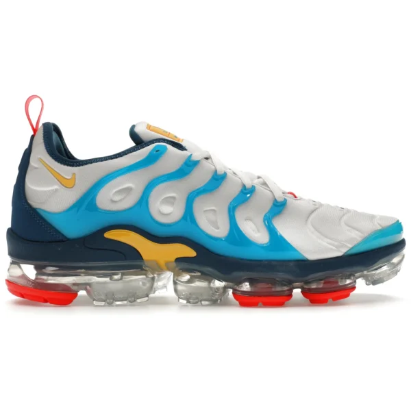 Nike Air VaporMax Plus White Citron Pulse Industrial Blue
