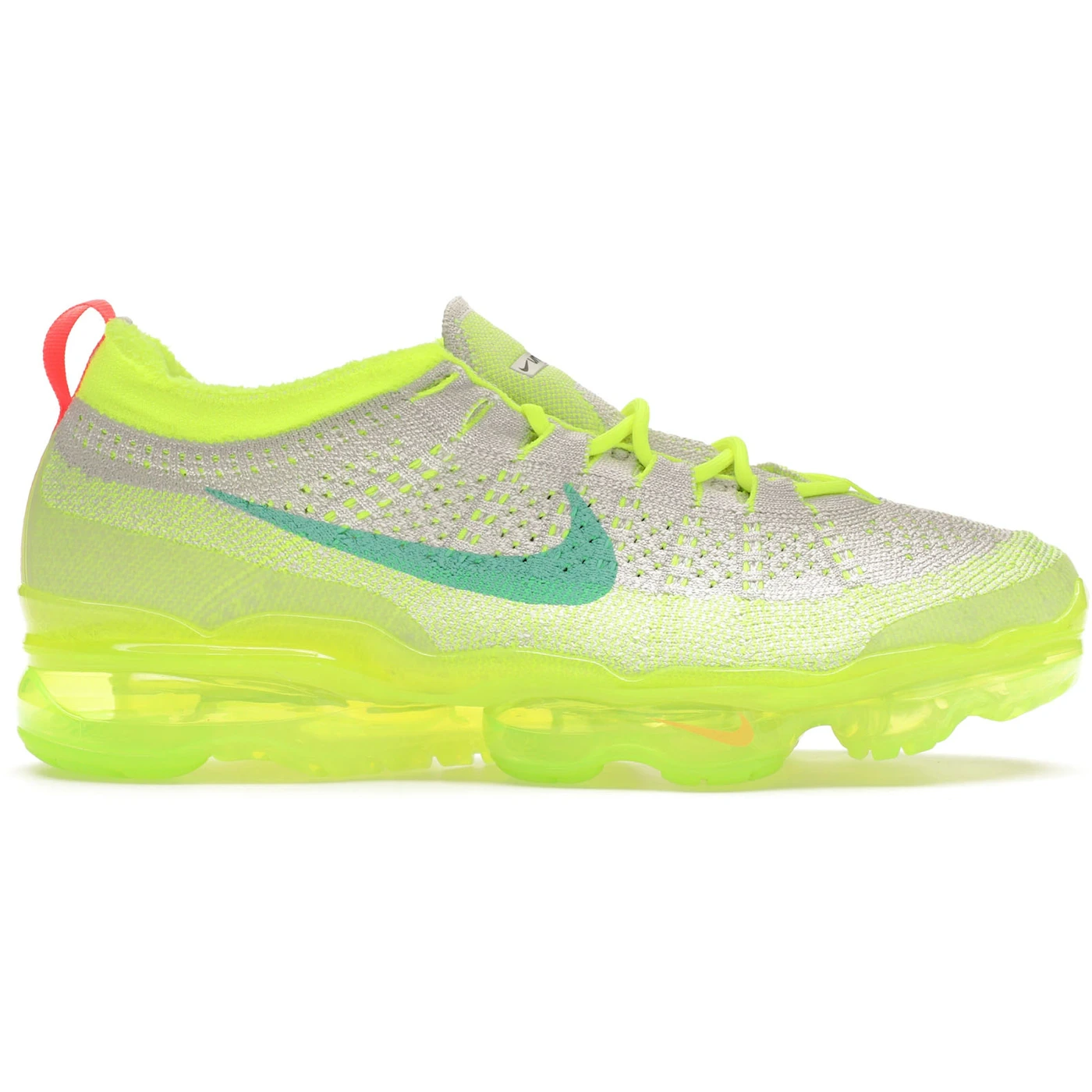 Nike Air Vapormax 2023 Flyknit Vast Grey Volt 3 Nike Air Vapormax 2023 Flyknit Vast Grey Volt