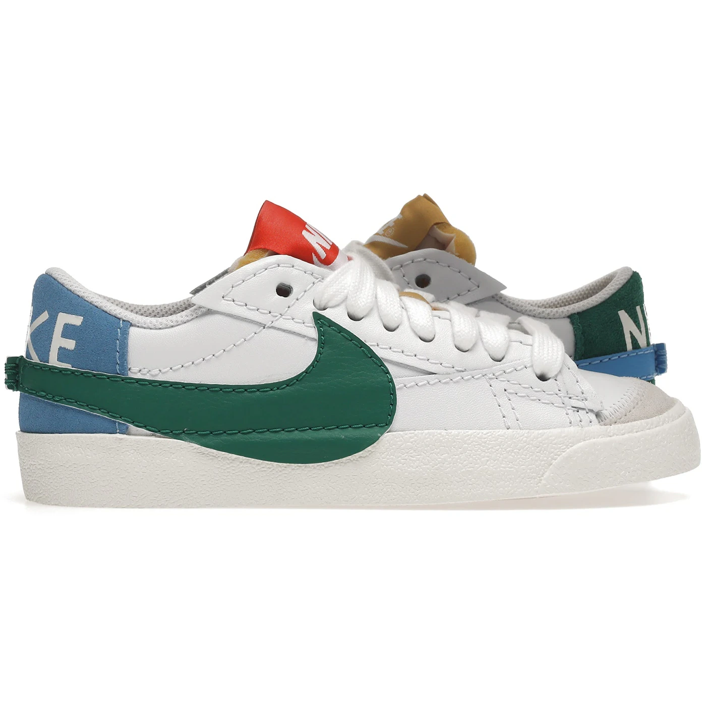Nike Blazer Low 77 Jumbo Mismatch (Women's) 1 Nike Blazer Low 77 Jumbo Mismatch Womens 1