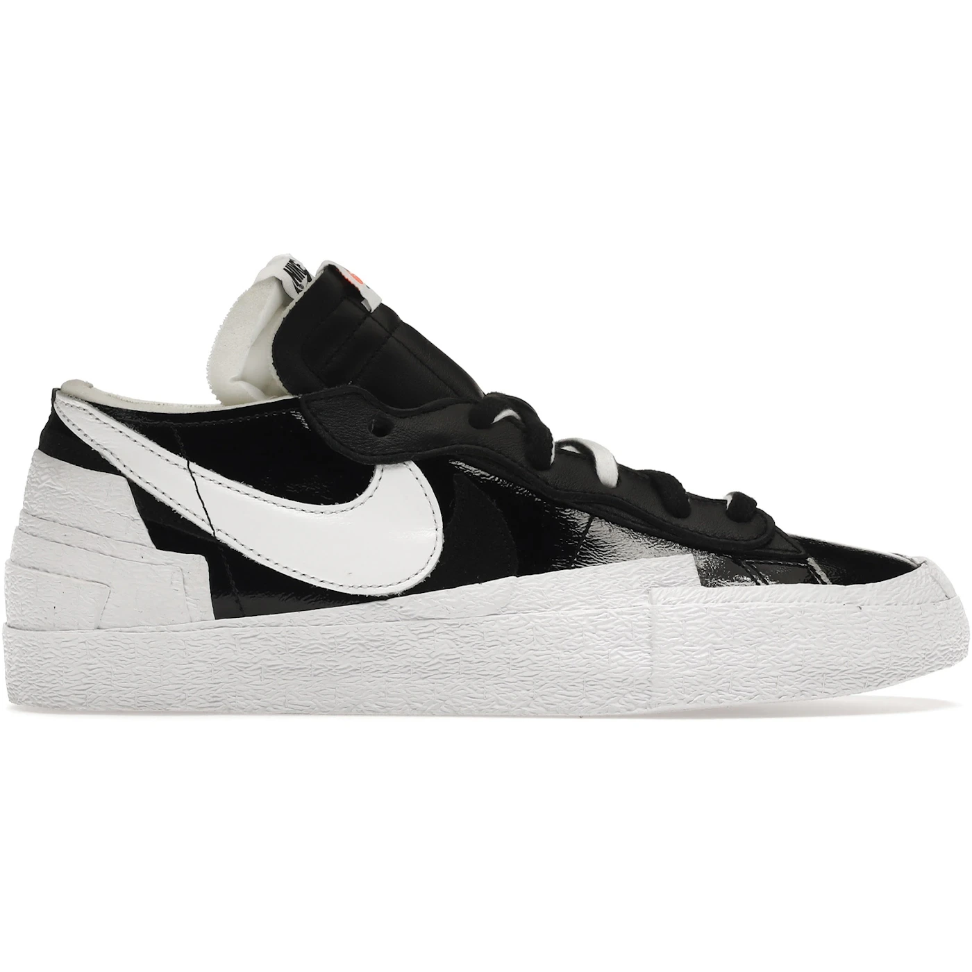 Nike Blazer Low Sacai Black Patent Leather 3 Nike Blazer Low Sacai Black Patent Leather
