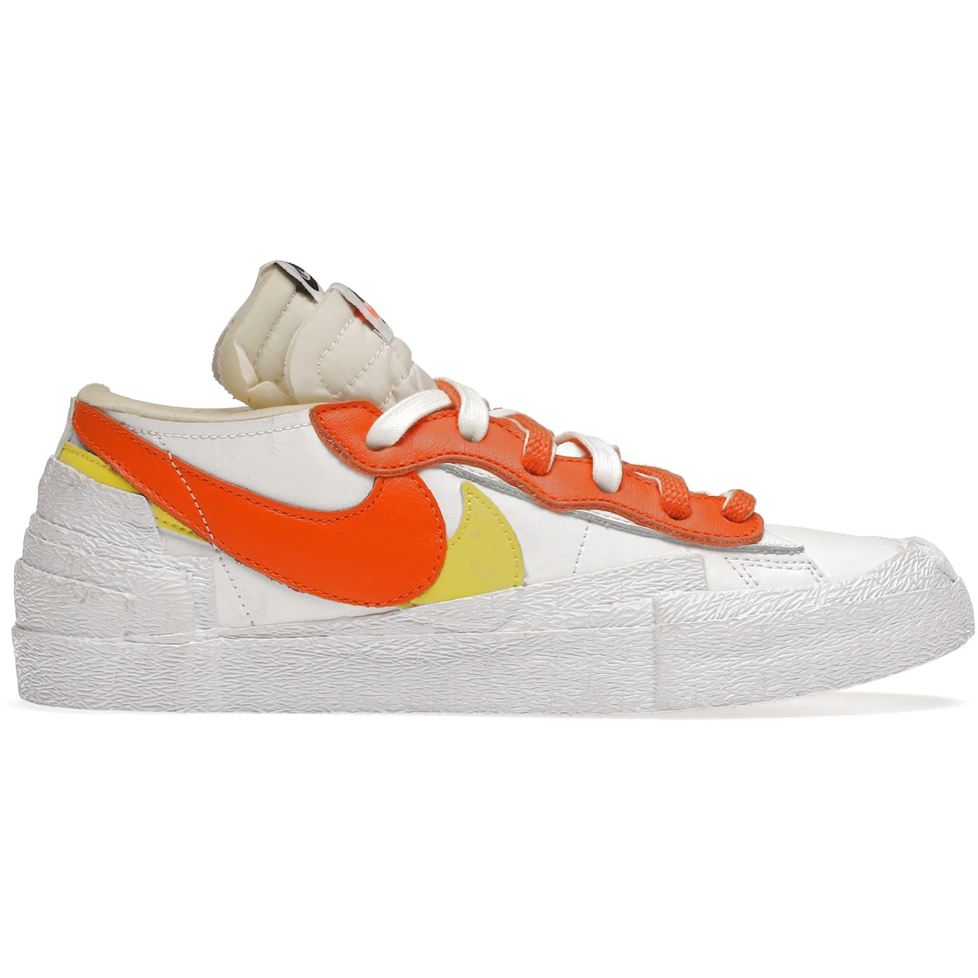 Nike Blazer Low sacai White Magma Orange 1 Nike Blazer Low sacai White Magma Orange 1