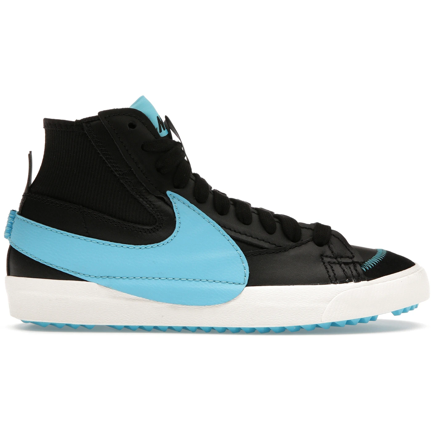 Nike Blazer Mid 77 Jumbo Black Baltic Blue 1 Nike Blazer Mid 77 Jumbo Black Baltic Blue 1