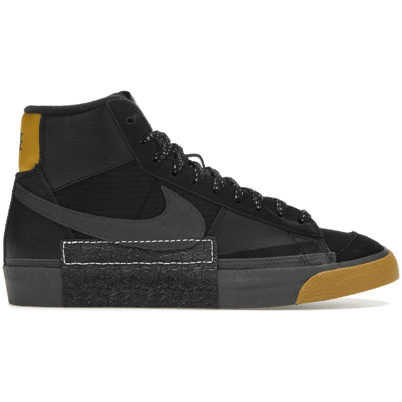 Nike Blazer Mid Pro Club Black Bronzine 1 Nike Blazer Mid Pro Club Black Bronzine 1