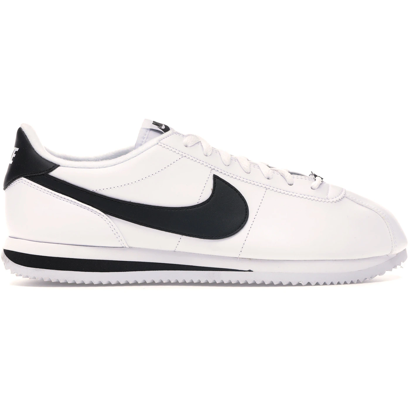 Nike Cortez Basic Leather White Black (2017) 1 Nike Cortez Basic Leather White Black 2017 1