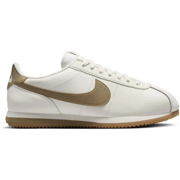 Nike Cortez Leather Sail Gum Yellow Parachute Beige