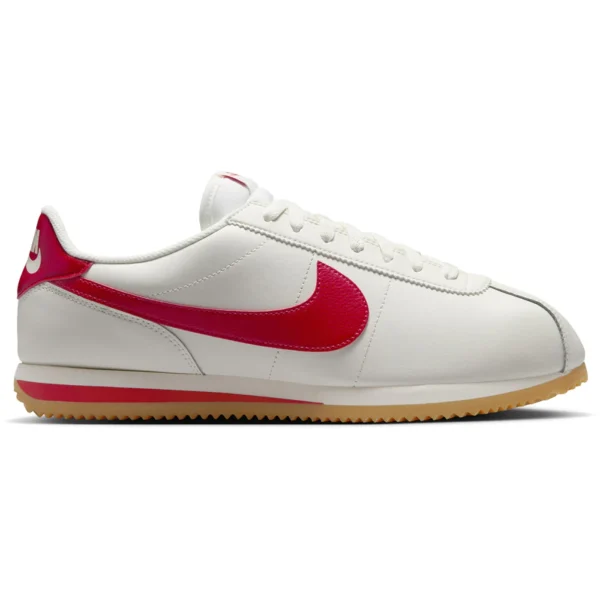 Nike Cortez Leather Sail Gum Yellow University Red