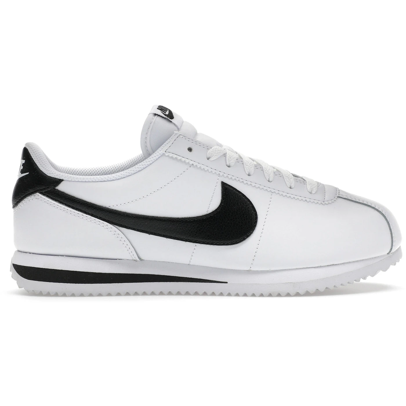 Nike Cortez Leather White Black (Women's) 2 Nike Cortez Leather White Black Womens 1