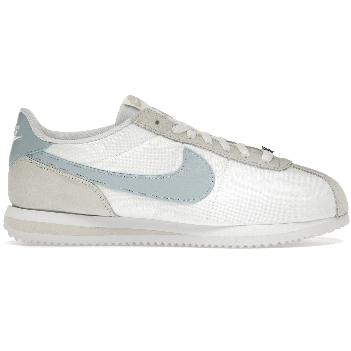 Nike Cortez Textile White Light Orewood Brown Summit White Light Armory Blue Womens 1