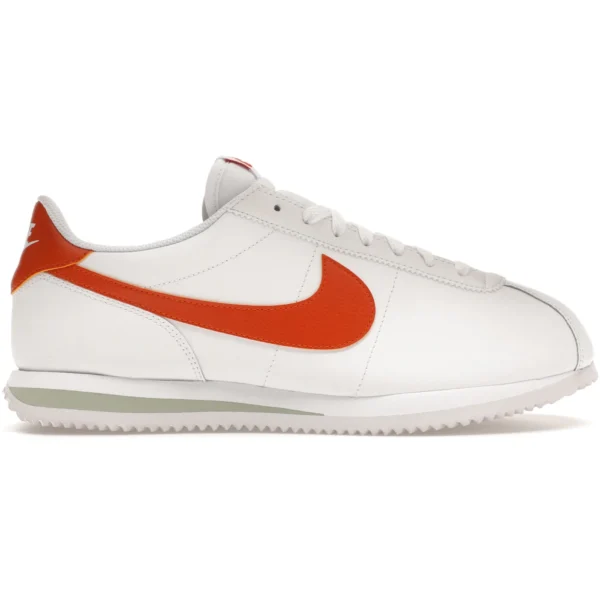 Nike Cortez White Campfire Orange