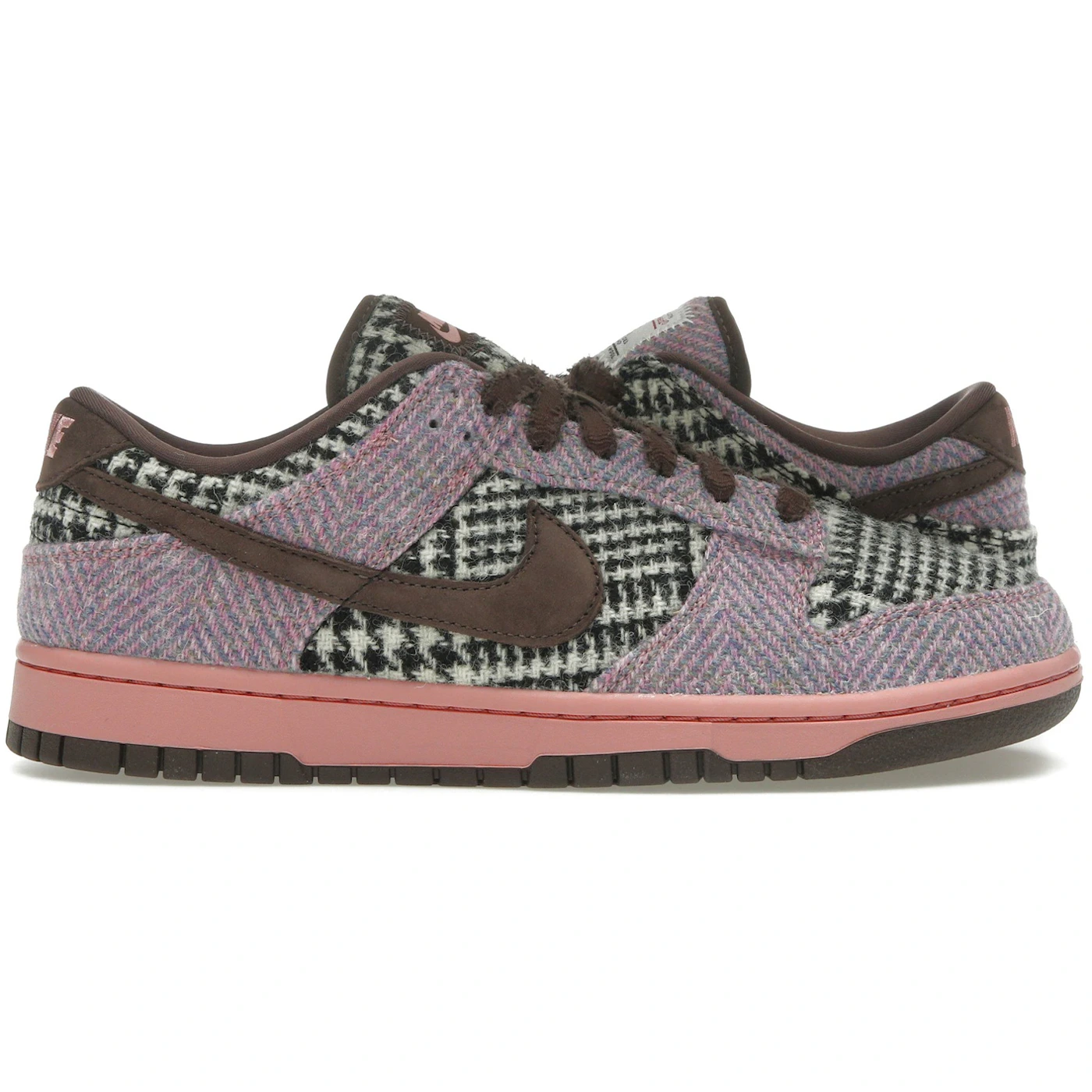Nike Dunk Low Harris Tweed Purple Pink (Women's) 1 Nike Dunk Low Harris Tweed Purple Pink Womens 1