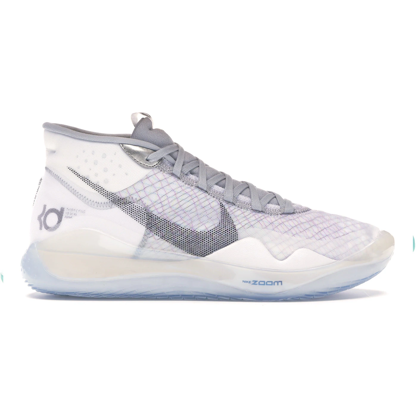 Nike KD 12 White Wolf Grey 1