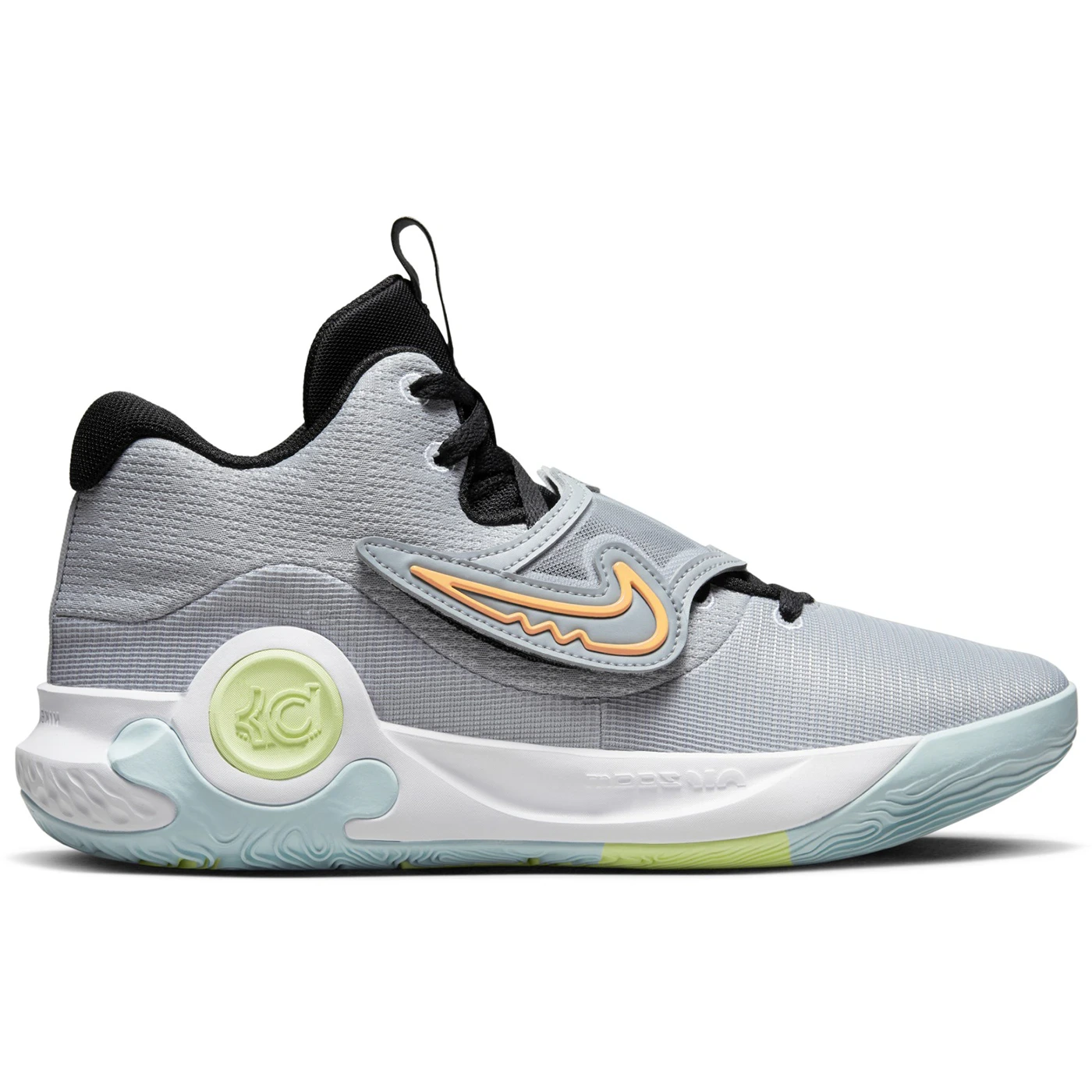 Nike KD Trey 5 X Wolf Grey Volt Crimson 1