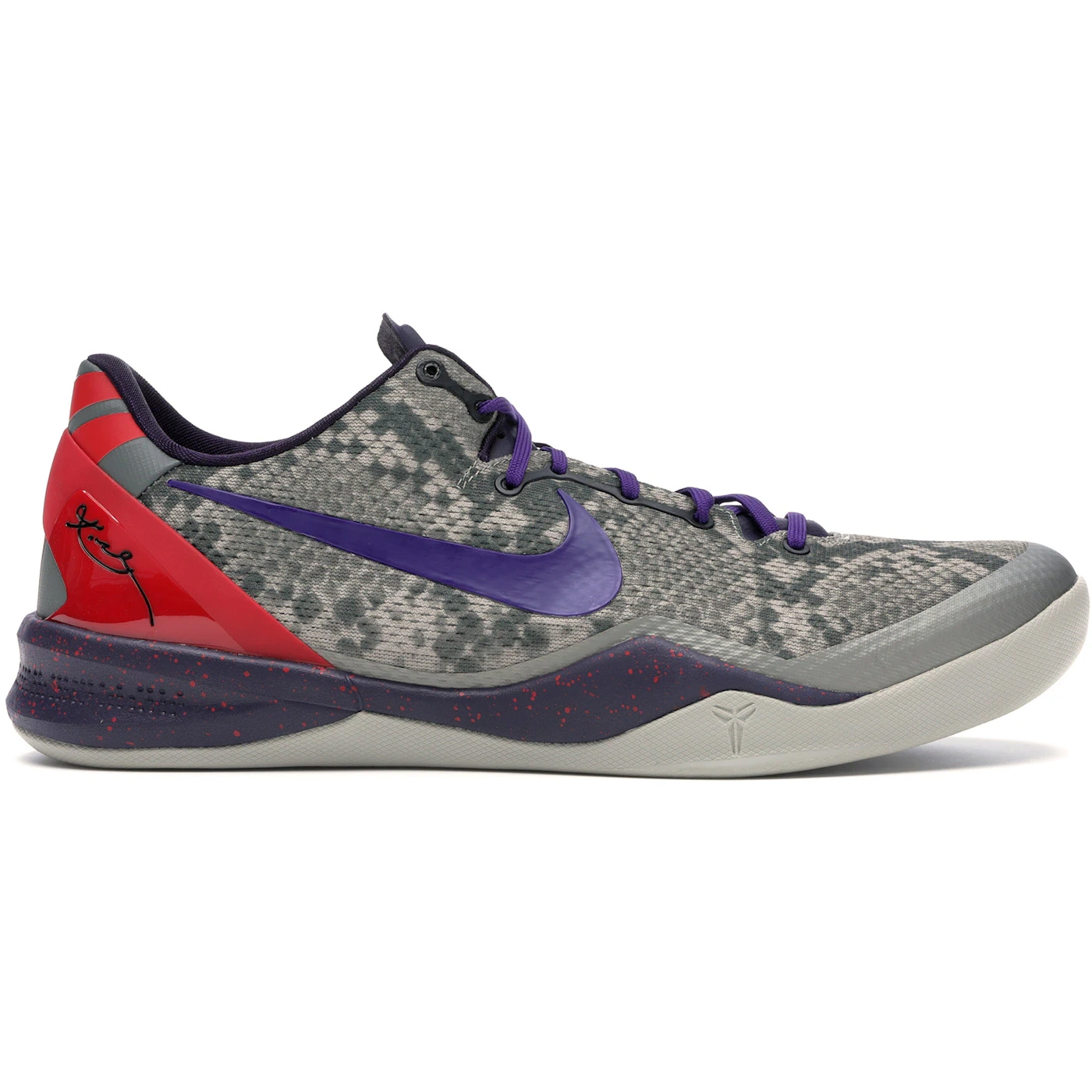 Nike Kobe 8 Mine Grey 1 Nike Kobe 8 Mine Grey 1