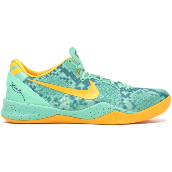 Nike Kobe 8 System Green Glow Laser Orange