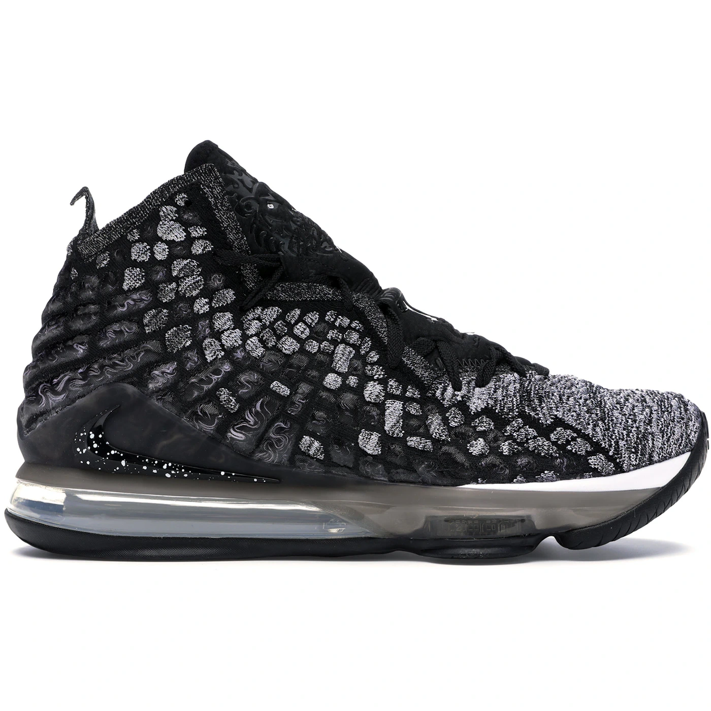 Nike LeBron 17 Black White 1