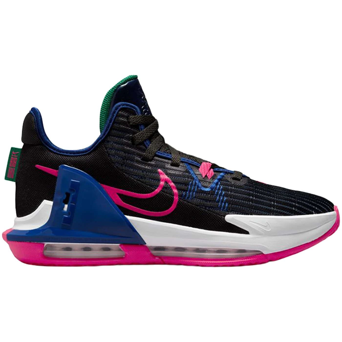 Nike LeBron Witness 6 Black Deep Royal Blue 1