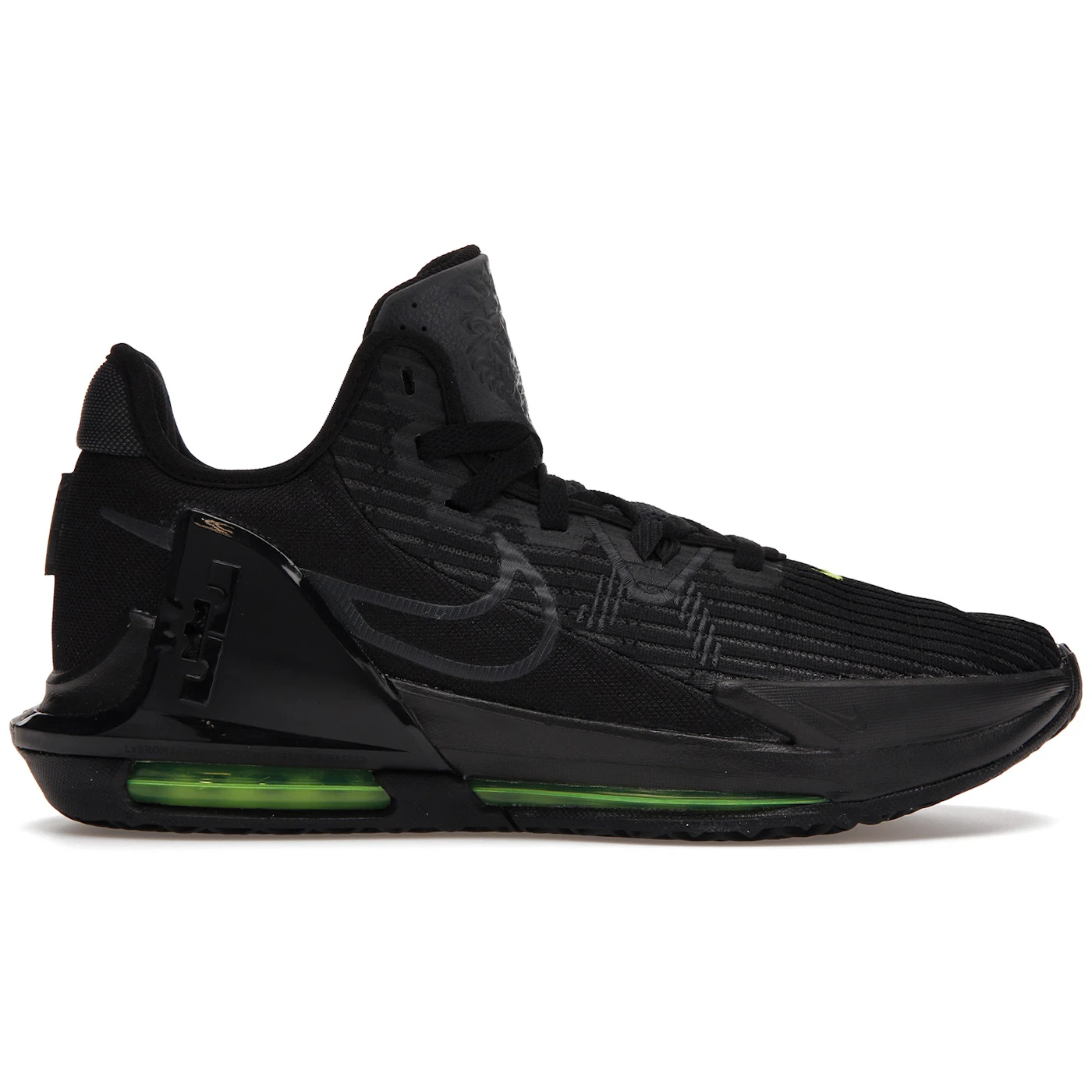 Nike LeBron Witness 6 Black Fluorescent Yellow 1 Nike LeBron Witness 6 Black Fluorescent Yellow 1