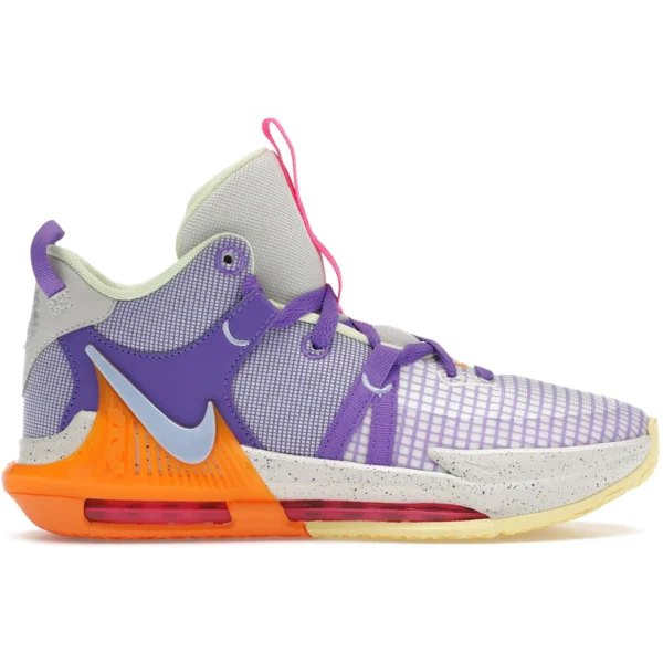 Nike LeBron Witness 7 Action Grape Vivid Orange (GS)