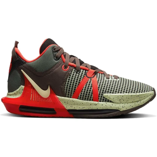 Nike LeBron Witness 8 Bright Crimson Alligator