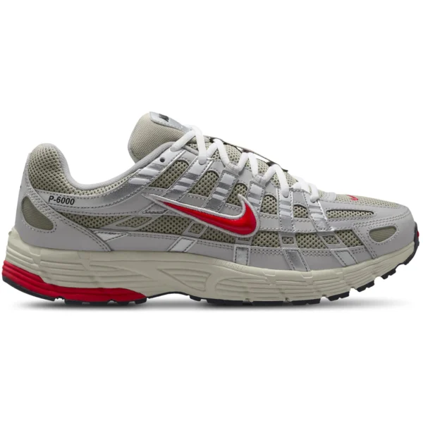 Nike P-6000 Grey Fire Red