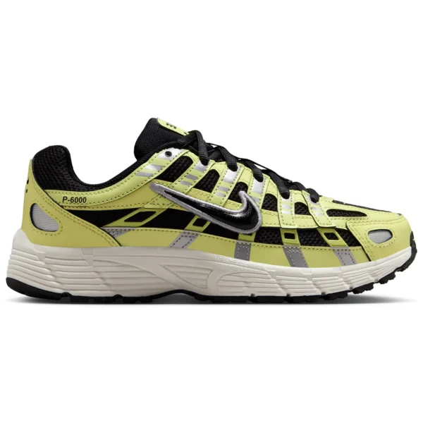 Nike P-6000 Light Lemon Twist Metallic Silver Sail Black (GS)