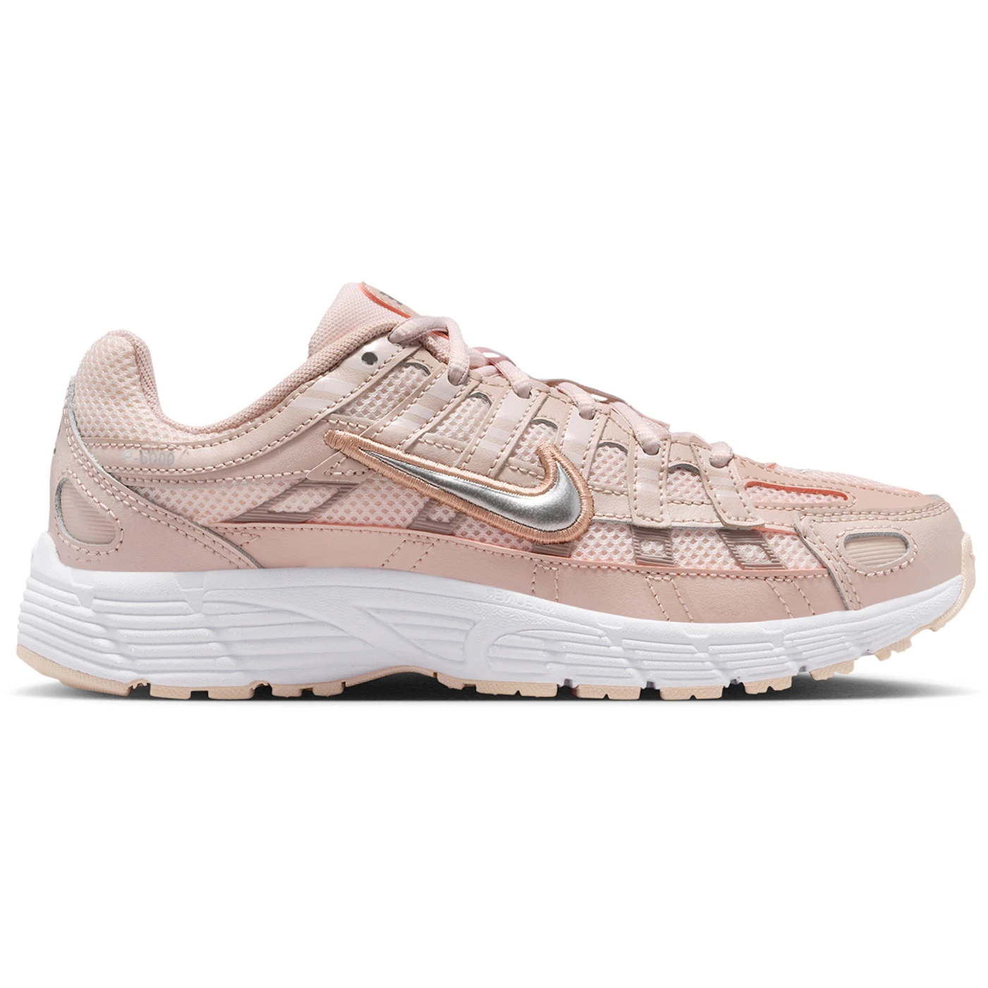 Nike P 6000 Light Soft Pink Metallic Silver GS 1