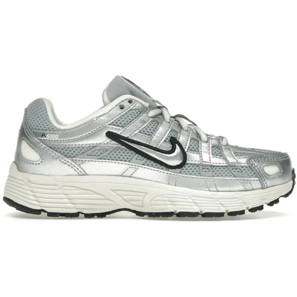 Nike P-6000 Metallic Silver Black (GS)