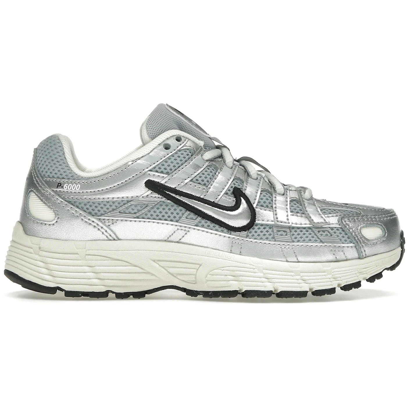 Nike P-6000 Metallic Silver Black (GS) 3 Nike P-6000 Metallic Silver Black (GS)