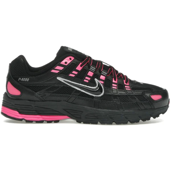 Nike P-6000 Pink Blast Metallic Silver Black