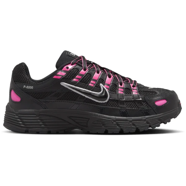 Nike P-6000 Pink Blast Metallic Silver Black (GS)