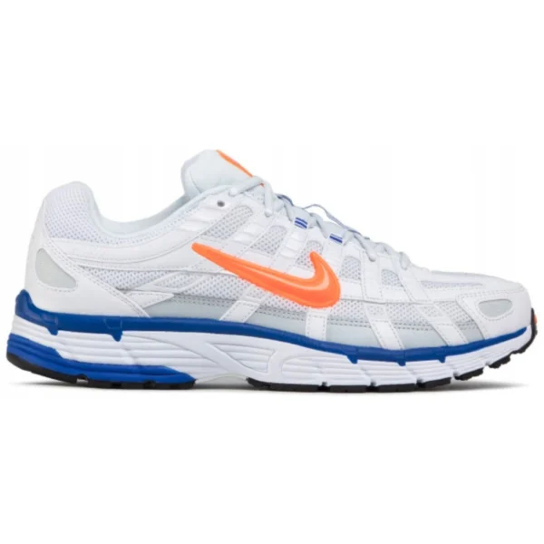 Nike P-6000 White Crimson Racer Blue