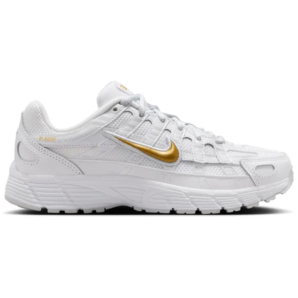 Nike P-6000 White Metallic Gold (GS)