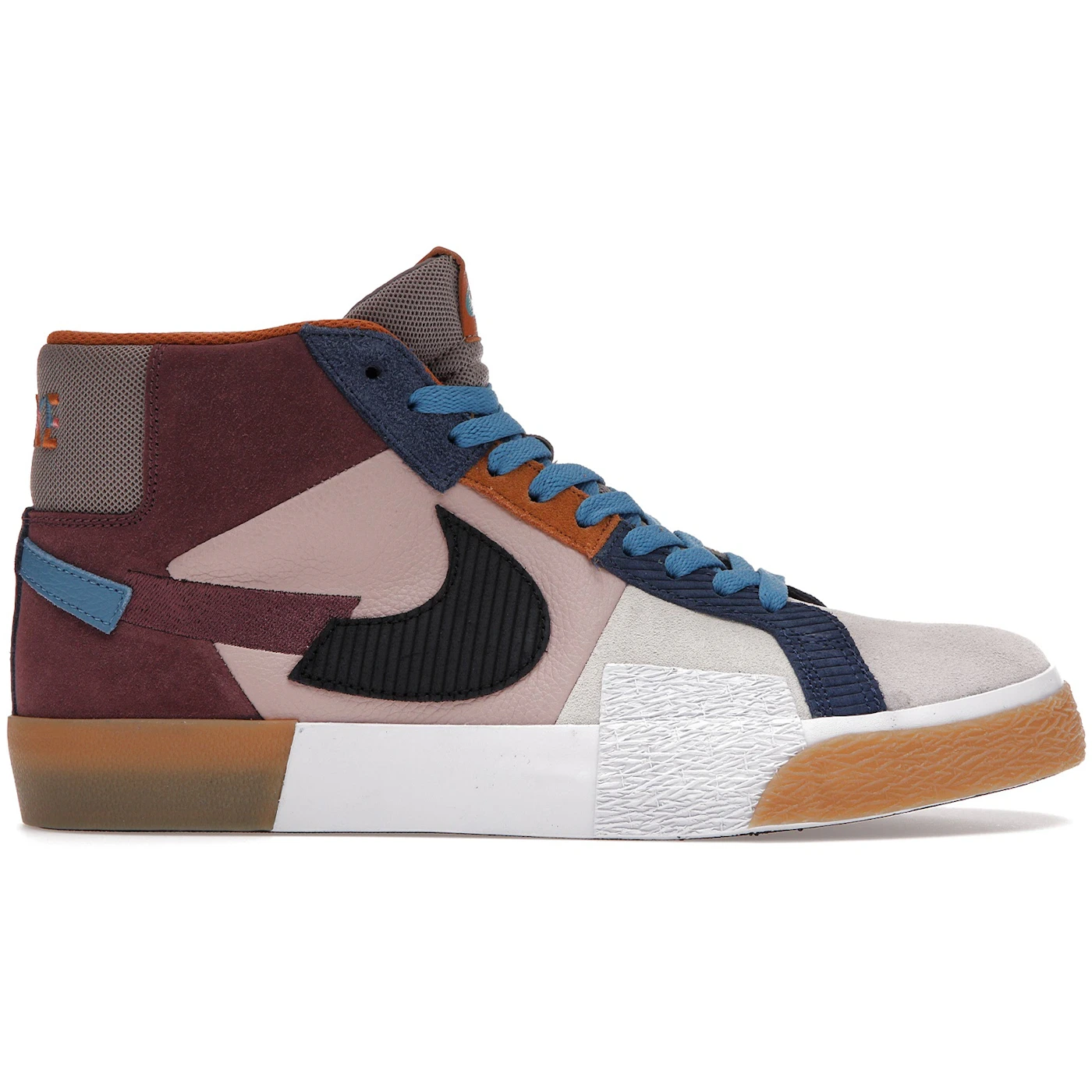 Nike SB Blazer Mid Mosaic Brown 1 Nike SB Blazer Mid Mosaic Brown 1