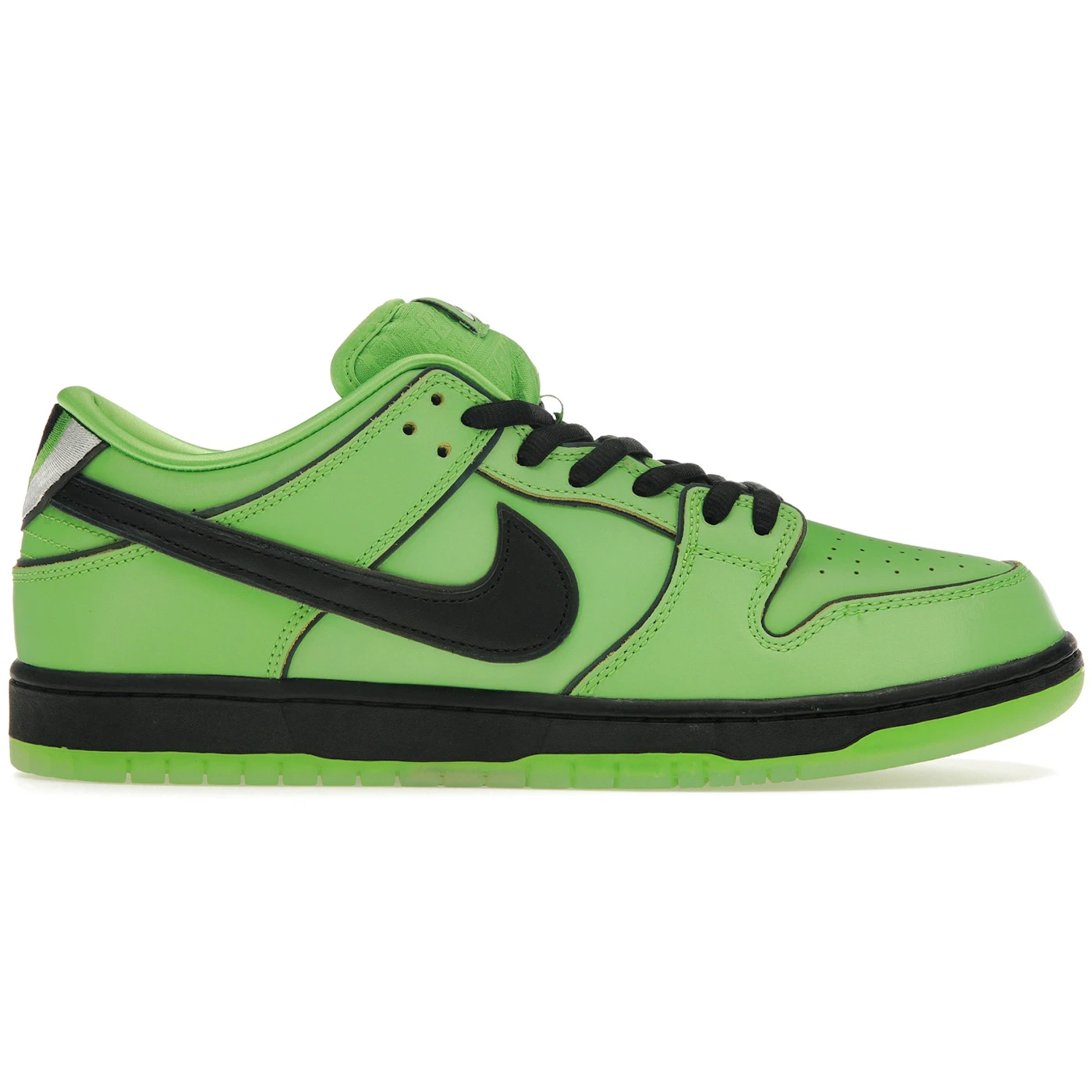 Nike SB Dunk Low The Powerpuff Girls Buttercup 2 Nike SB Dunk Low The Powerpuff Girls Buttercup 1