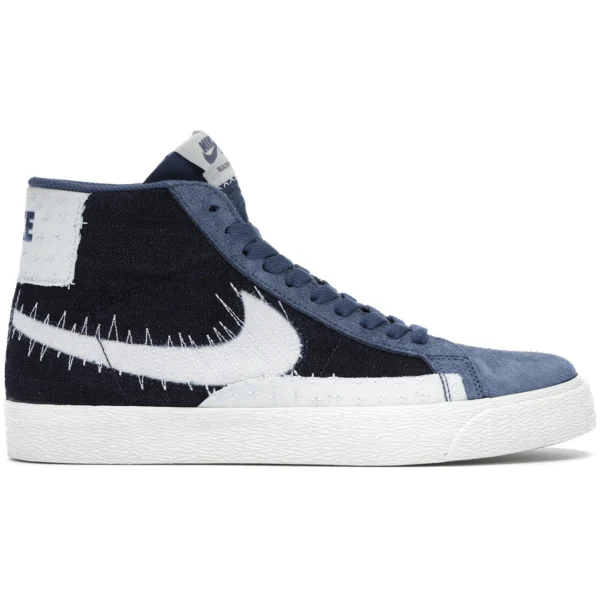 Nike SB Zoom Blazer Mid Sashiko Mystic Navy