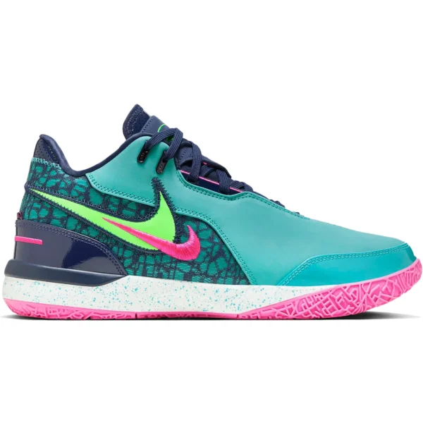Nike Zoom LeBron NXXT Gen AMPD EP South Beach (Solid Outsole)