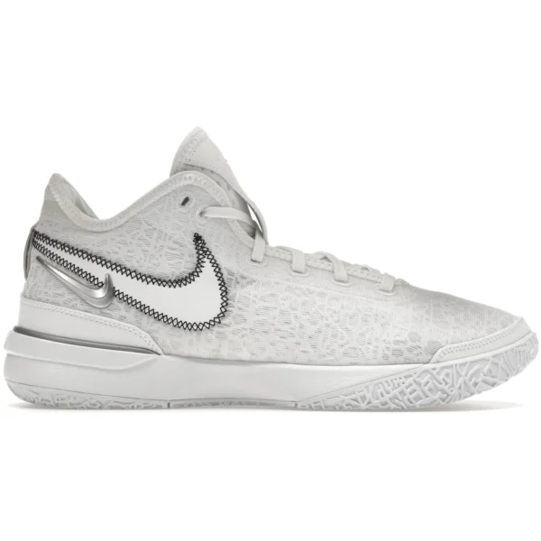 Nike Zoom LeBron NXXT Gen White Metallic Silver
