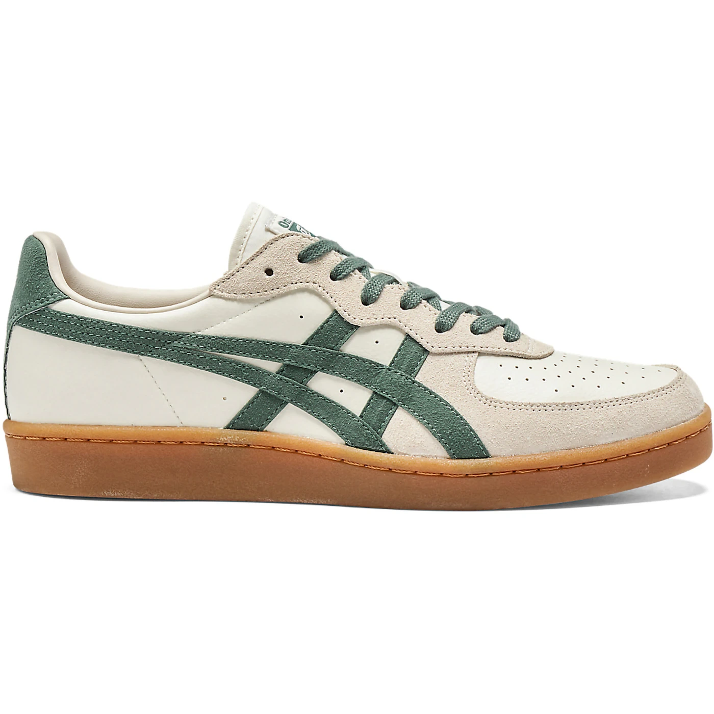 Onitsuka Tiger GSM Cream Hiking Green Gum 1
