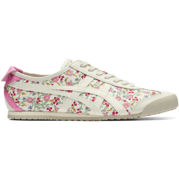 Onitsuka Tiger Mexico 66 Cream Pink Floral