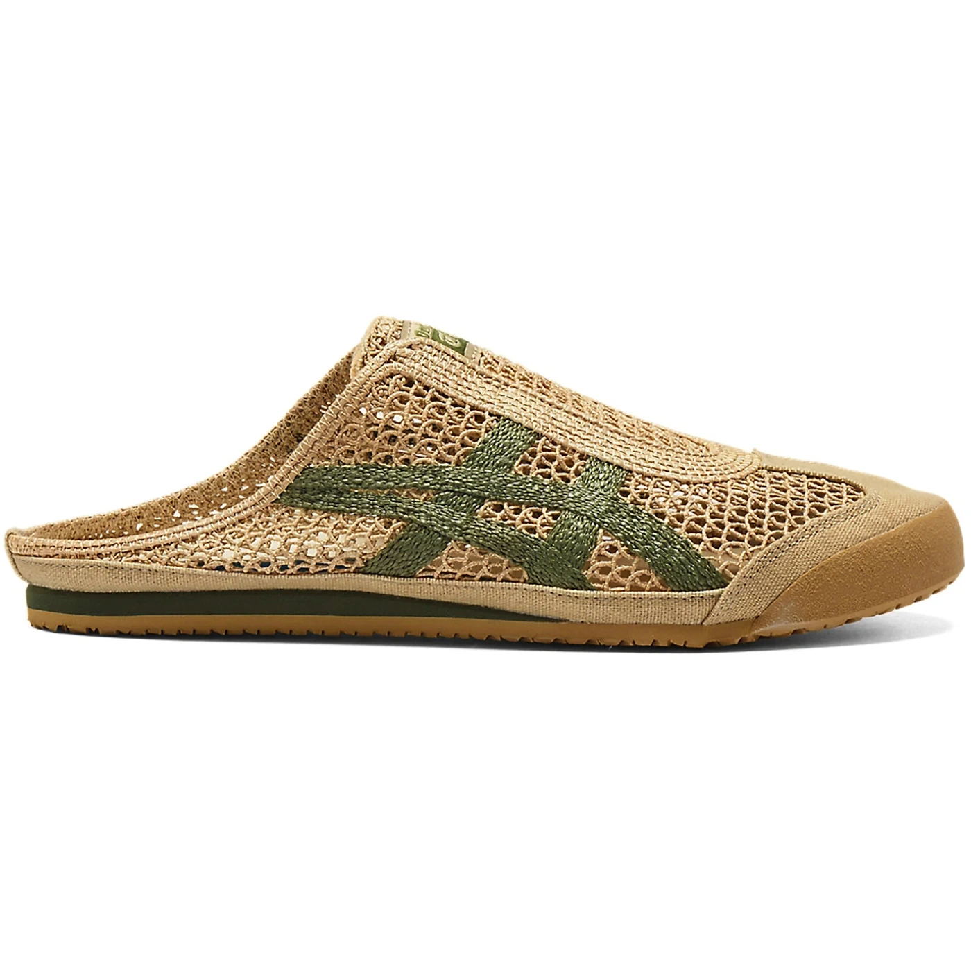 Onitsuka Tiger Mexico 66 Sabot Beige Green 3 Onitsuka Tiger Mexico 66 Sabot Beige Green