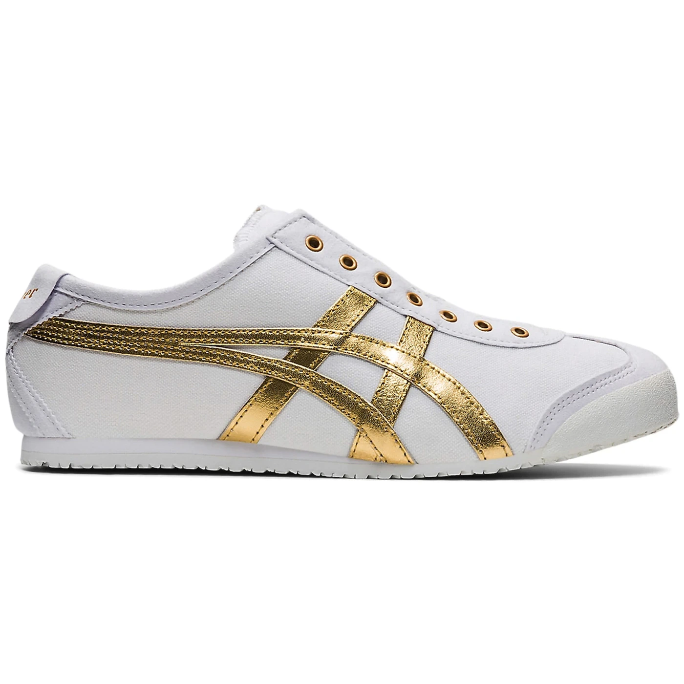 Onitsuka Tiger Mexico 66 Slip On White Pure Gold 1