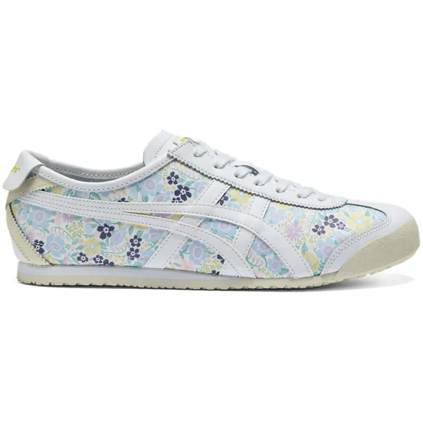 Onitsuka Tiger Mexico 66 White Blue Floral